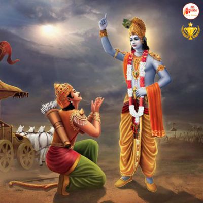 Krishna’s Preachings to Arjun on Battlefield of Kurukshetra