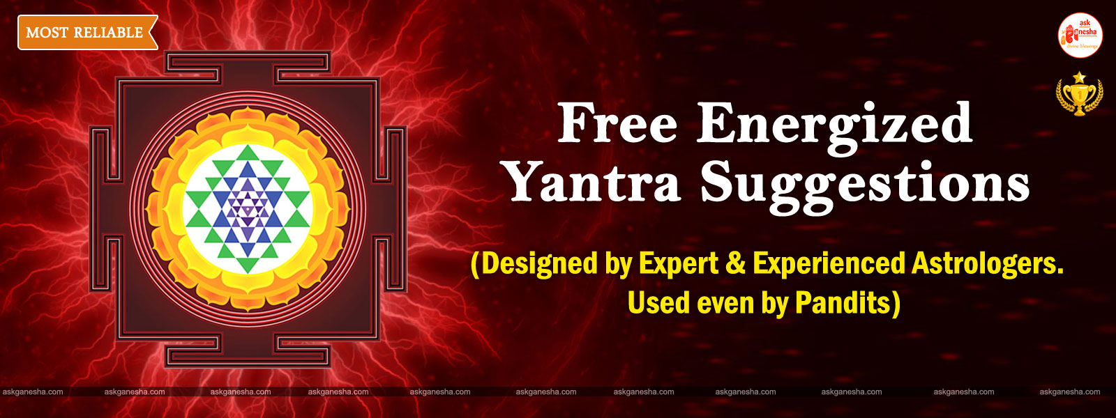 Free Energized Yantra Suggestions