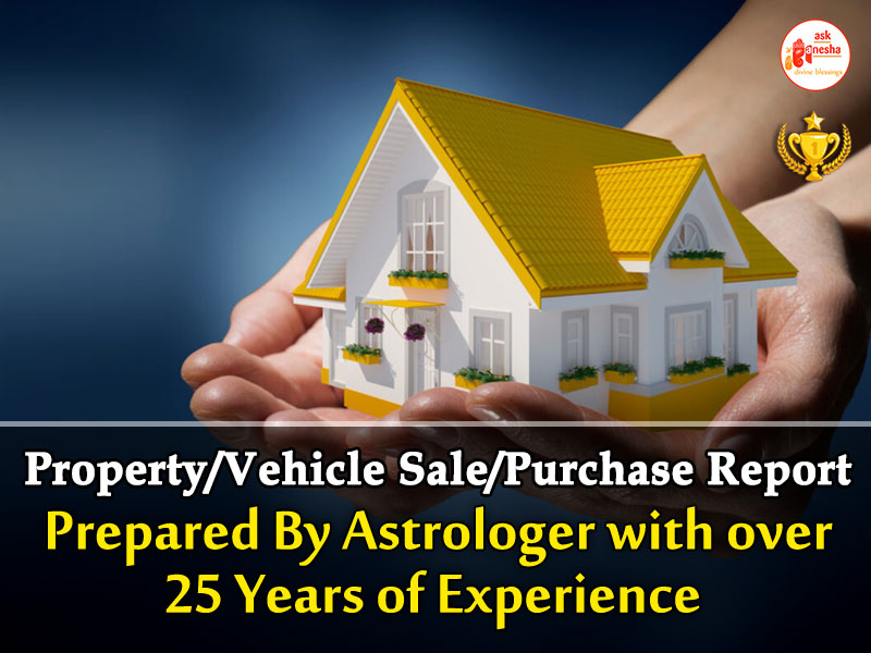 Property Vehicle Sale Astrology Report Mobile