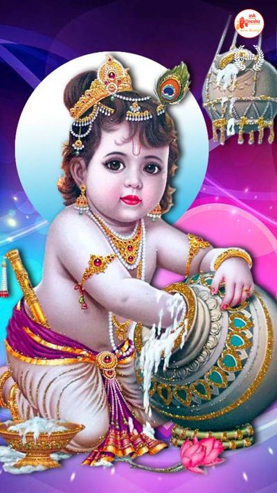 cute lord krishna wallpapers for mobile